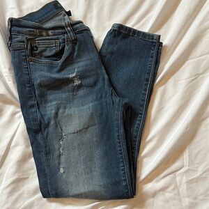 Judy Blue Distressed Blue Jeans